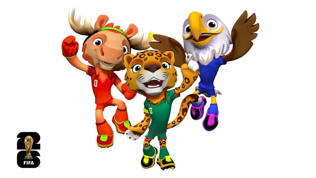 mascotas del mundial de futbol 2026