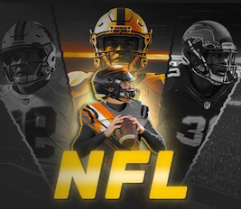 Imagen steps promocion Touchdown Wins en Melbet para partidos de la NFL