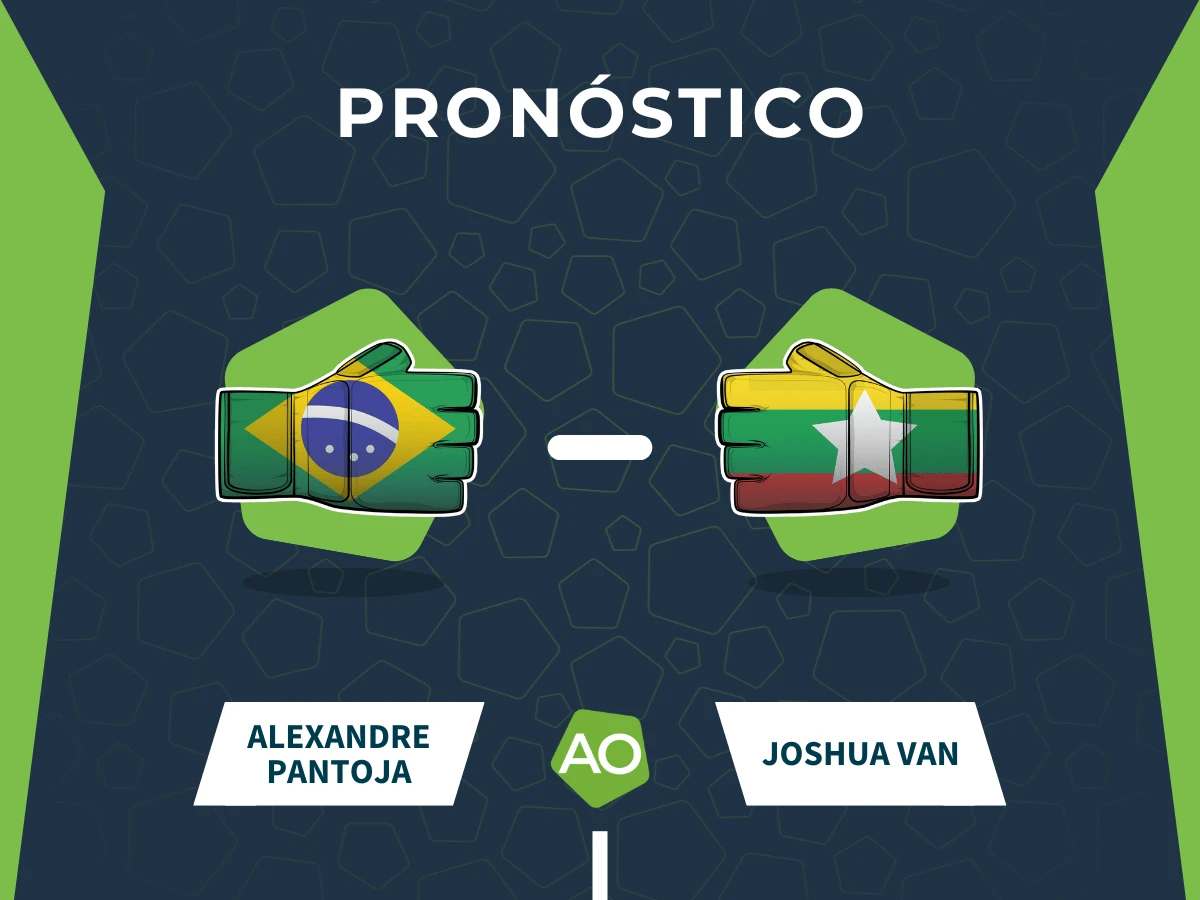 Pronóstico combate Alexandre Pantoja vs Joshua Van - UFC 323 (07/12/25)