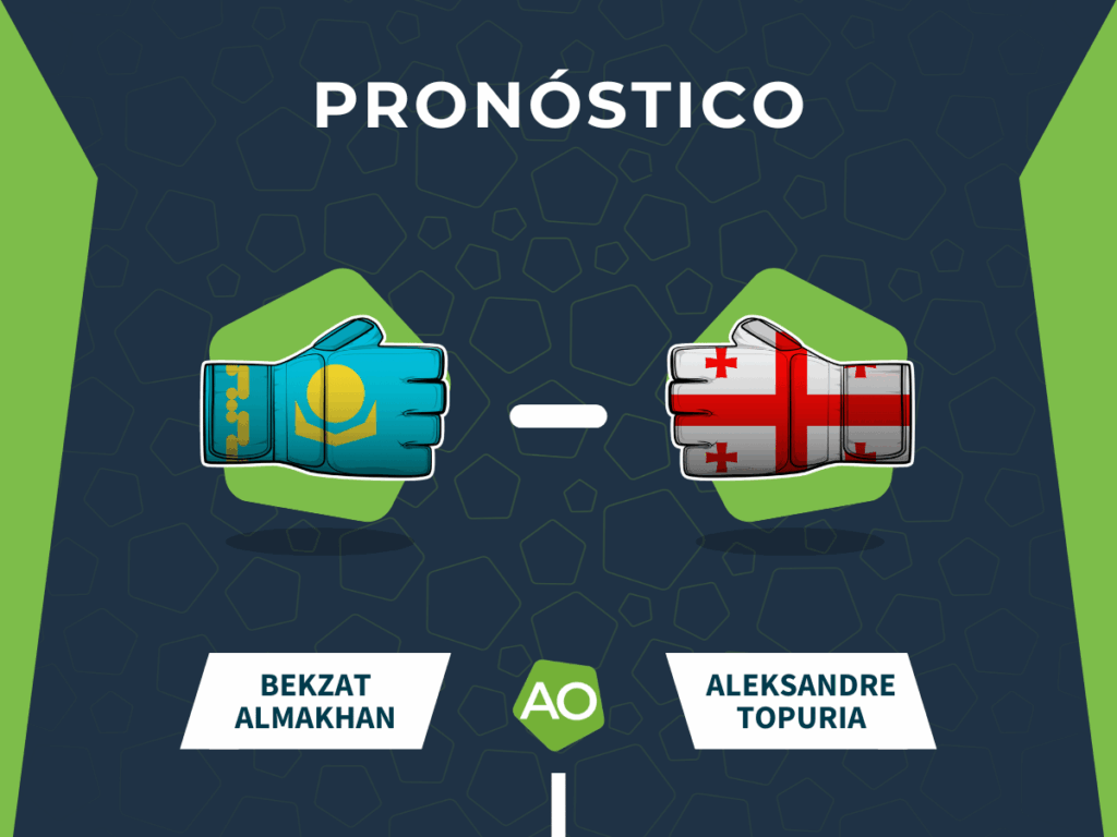 Pronóstico combate Bezkat Almakhan vs Aleksandre Topuria - UFC Fight Night (22/11/25)