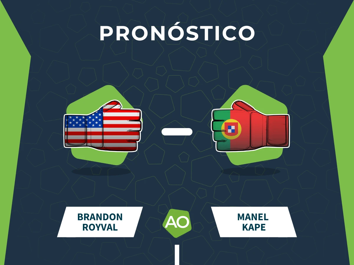 Pronóstico combate Brandon Royval vs Manel Kape - UFC Fight Night (14/12/25)