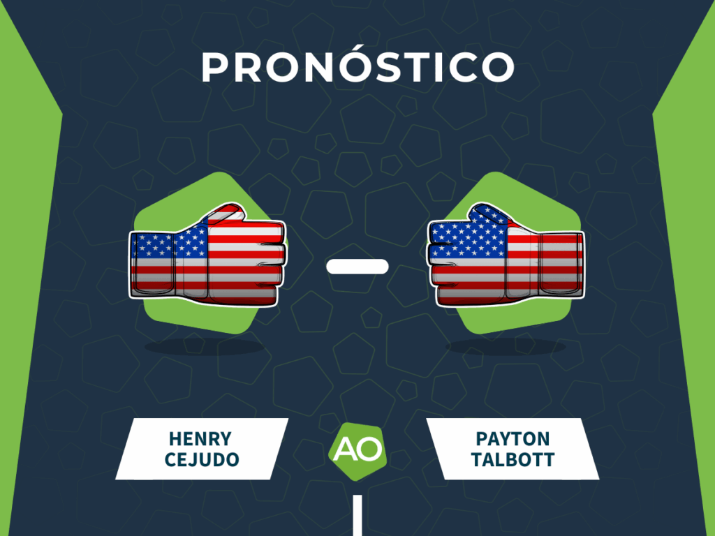 Pronóstico combate Henry Cejudo vs Payton Talbott - UFC 323 (07/12/25)