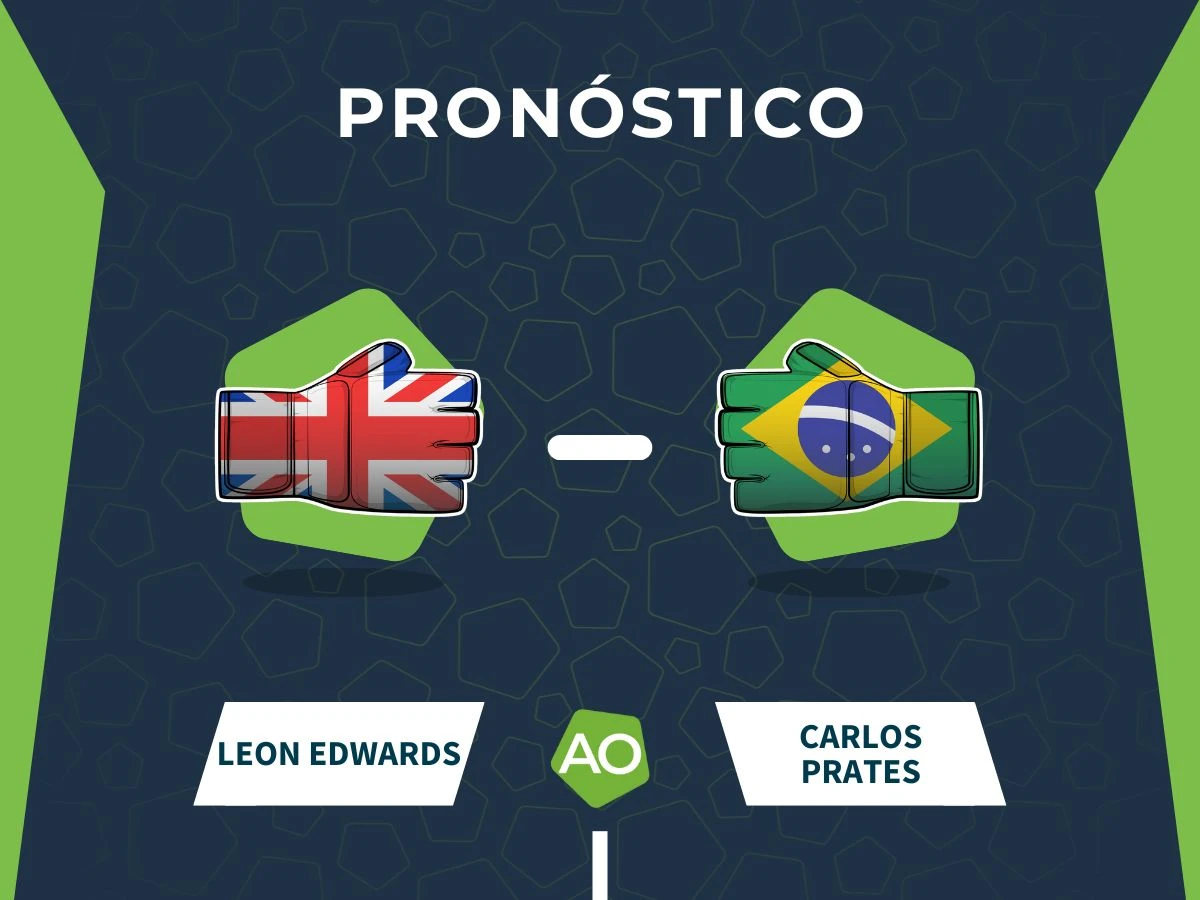 Pronóstico combate leon edwards vs carlos prates - UFC 322 (16/11/25)