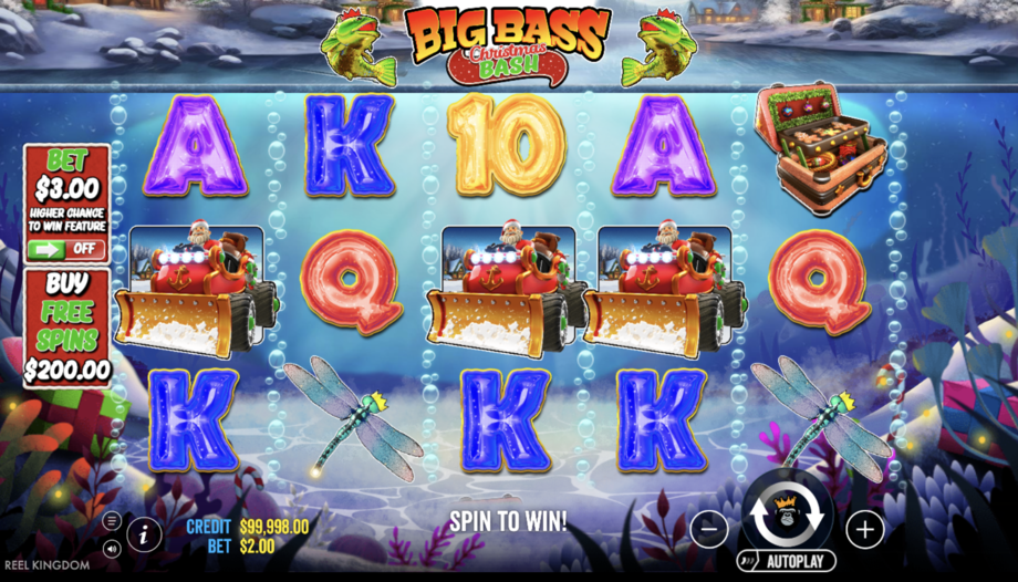 slot Big Bass Christmas Bash betfair casino