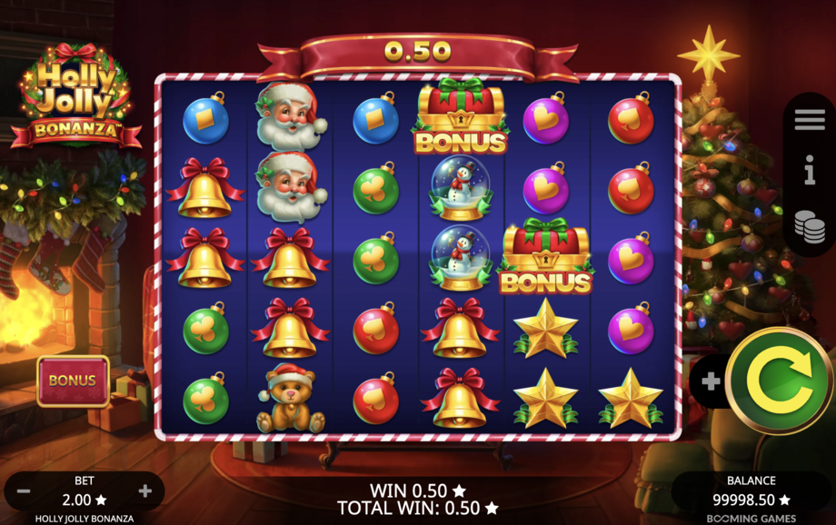 slot Holly Jolly Bonanza betsson casino