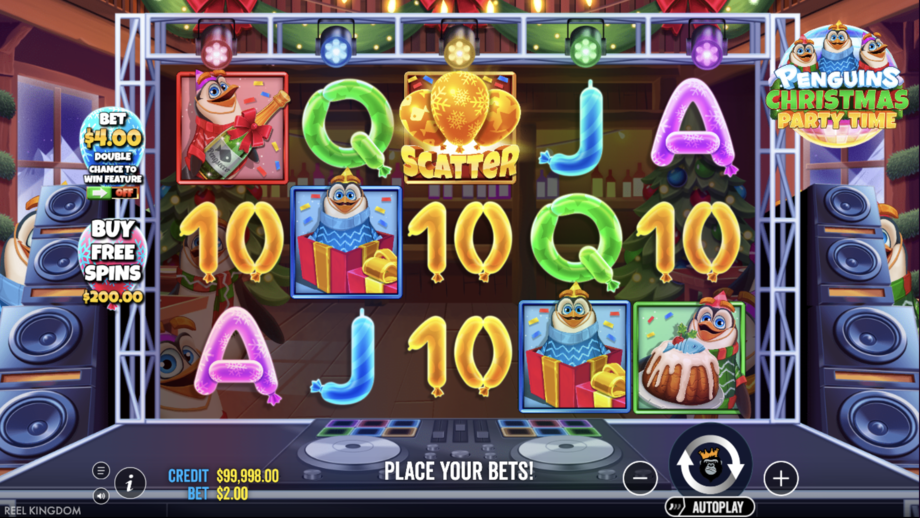 slot Penguins Christmas Party Time casino gran madrid