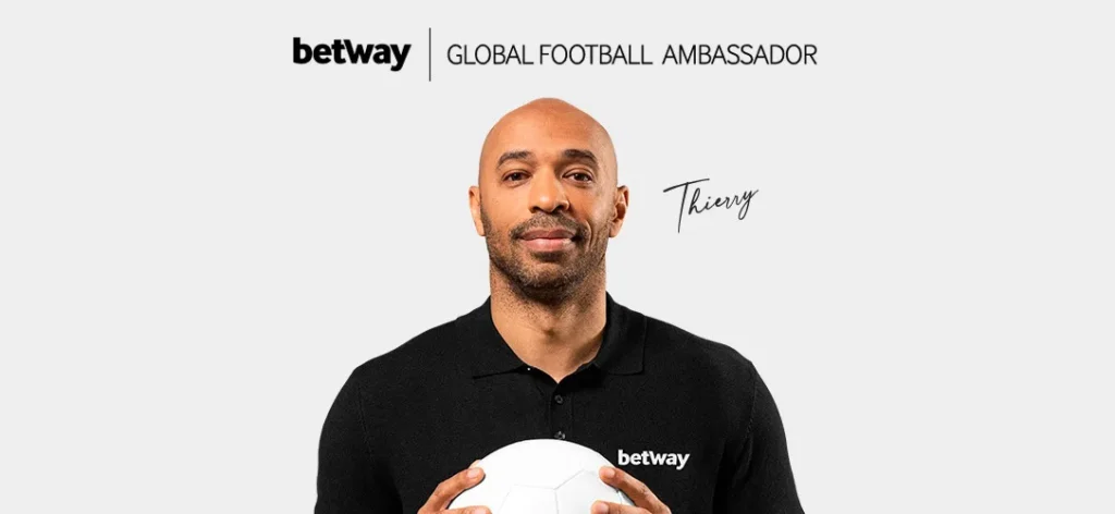 thierry henry embajador de betway