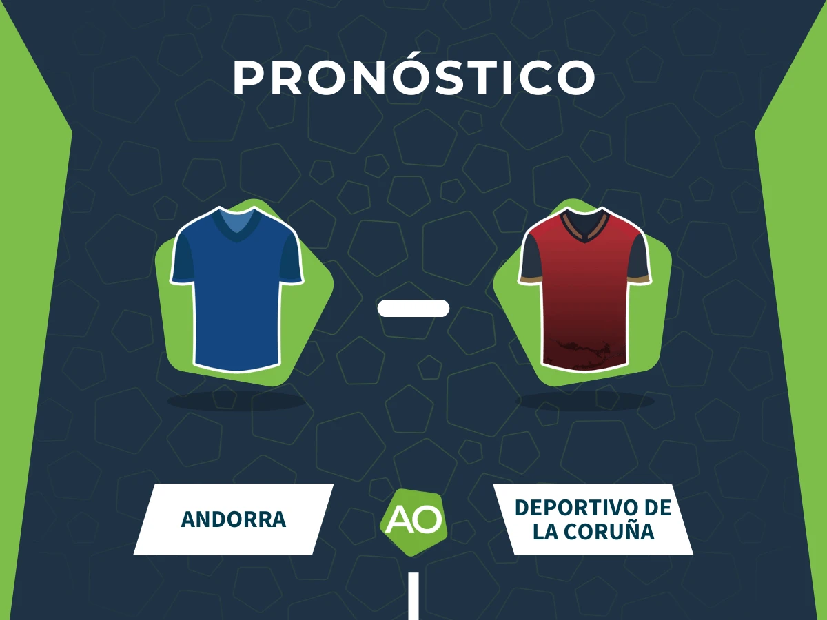 Pronóstico Andorra vs Deportivo de La Coruña - LaLiga Hypermotion 2025/26