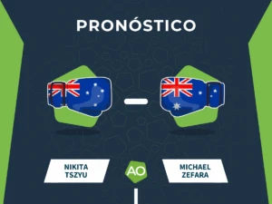 Pronóstico combate Nikita Tszyu vs Michael Zefara (16/01/26)