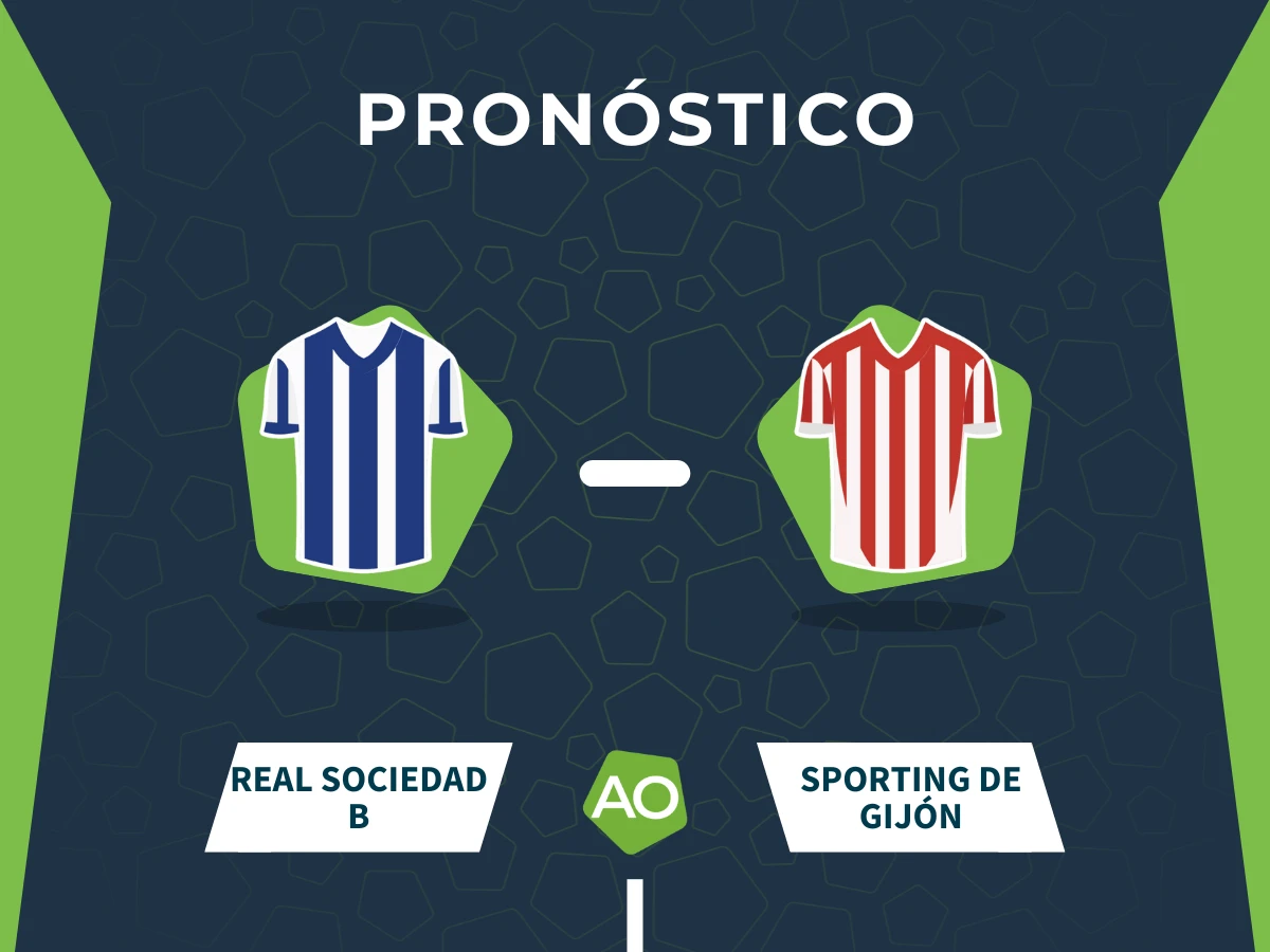 Pronóstico Real Sociedad B vs Sporting de Gijón - LaLiga Hypermotion 2025/26