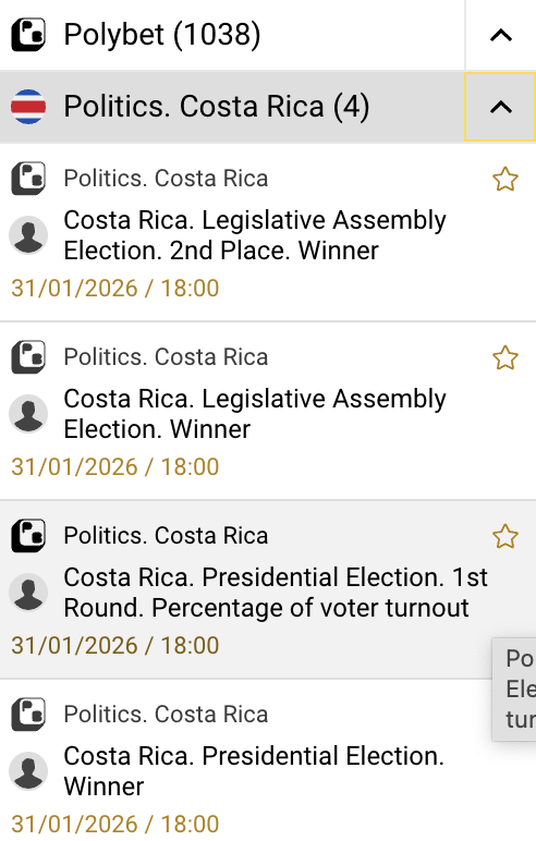 apuestas elecciones costa rica melbet