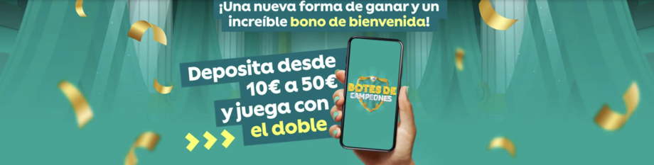 bono bienvenida tombola