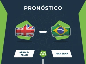 Pronóstico combate Arnold Allen vs Jean Silva - UFC 324 (25/01/26)