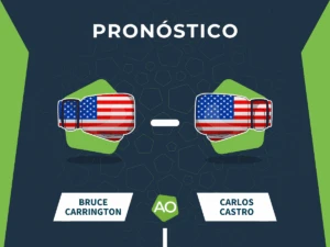 Pronóstico combate Bruce Carrington vs Carlos Castro (31/01/26)