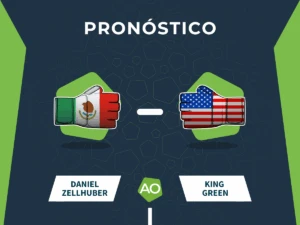 Pronóstico combate Daniel Zellhuber vs King Green - UFC Fight Night (01/03/26)