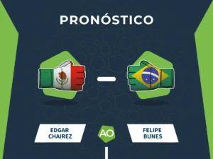 Pronóstico combate Edgar Chairez vs Felipe Bunes - UFC Fight Night (01/03/26)