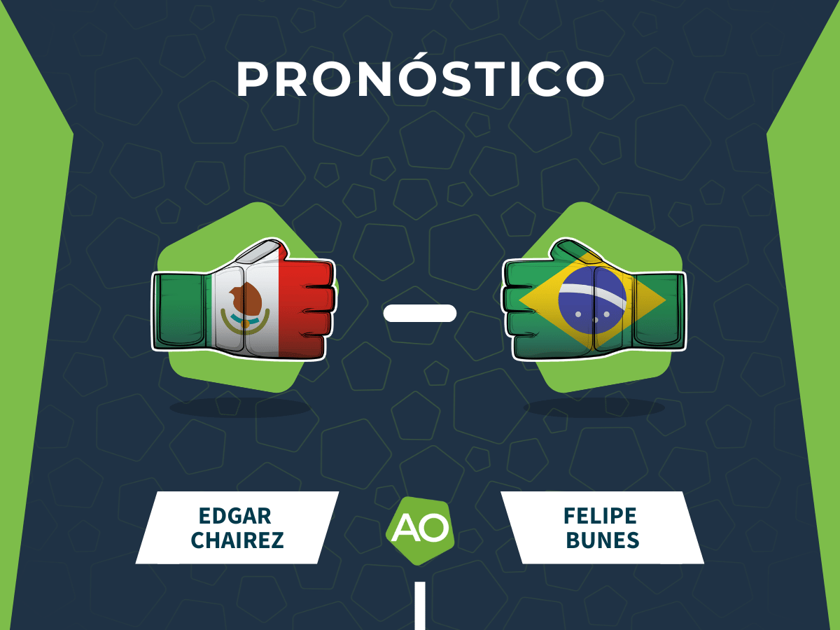 Pron&oacute;stico combate Edgar Chairez vs Felipe Bunes - UFC Fight Night (01/03/26)