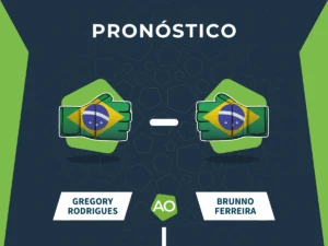 Pronóstico combate Gregory Rodrigues vs Brunno Ferreira - UFC 326 (08/03/26)