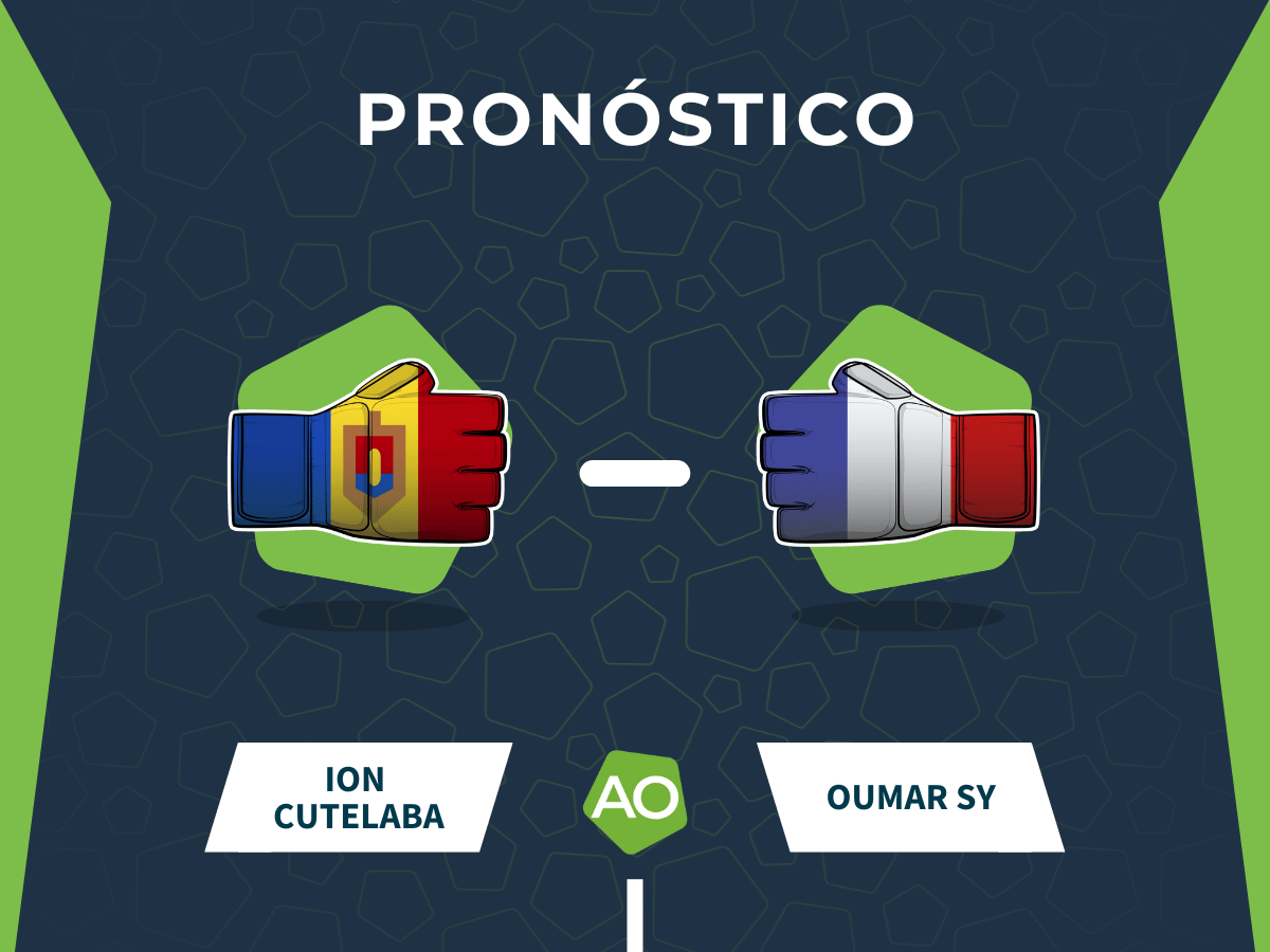Pronóstico combate Ion Cutelaba vs Oumar Sy - UFC Fight Night (15/03/26)