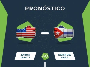 Pronóstico combate Jordan Leavitt vs Yadier Del Valle - UFC Fight Night (22/02/26)