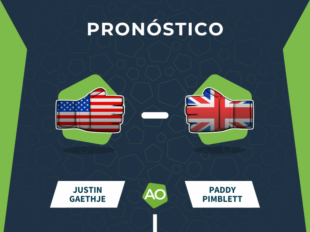 Pron&oacute;stico combate Justin Gaethje vs Paddy Pimblett - UFC 324 (25/01/26)