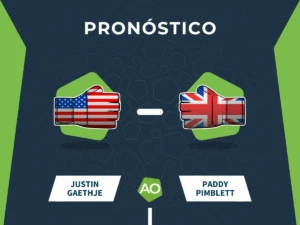 Pronóstico combate Justin Gaethje vs Paddy Pimblett - UFC 324 (25/01/26)