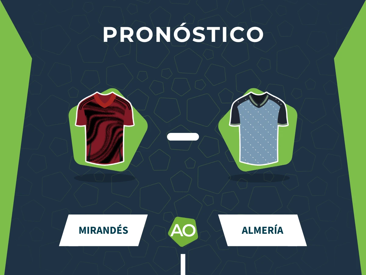 Pronóstico Mirandés vs Almería - LaLiga Hypermotion 2025/26