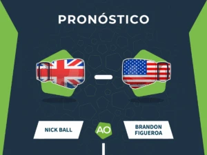 Pronóstico combate Nick Ball vs Brandon Figueroa (07/02/26)