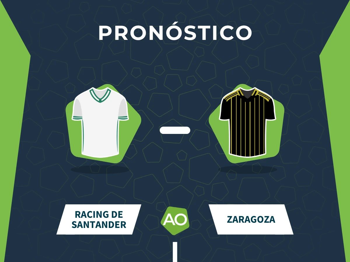 Pronóstico Racing de Santander vs Zaragoza - LaLiga Hypermotion 2025/26