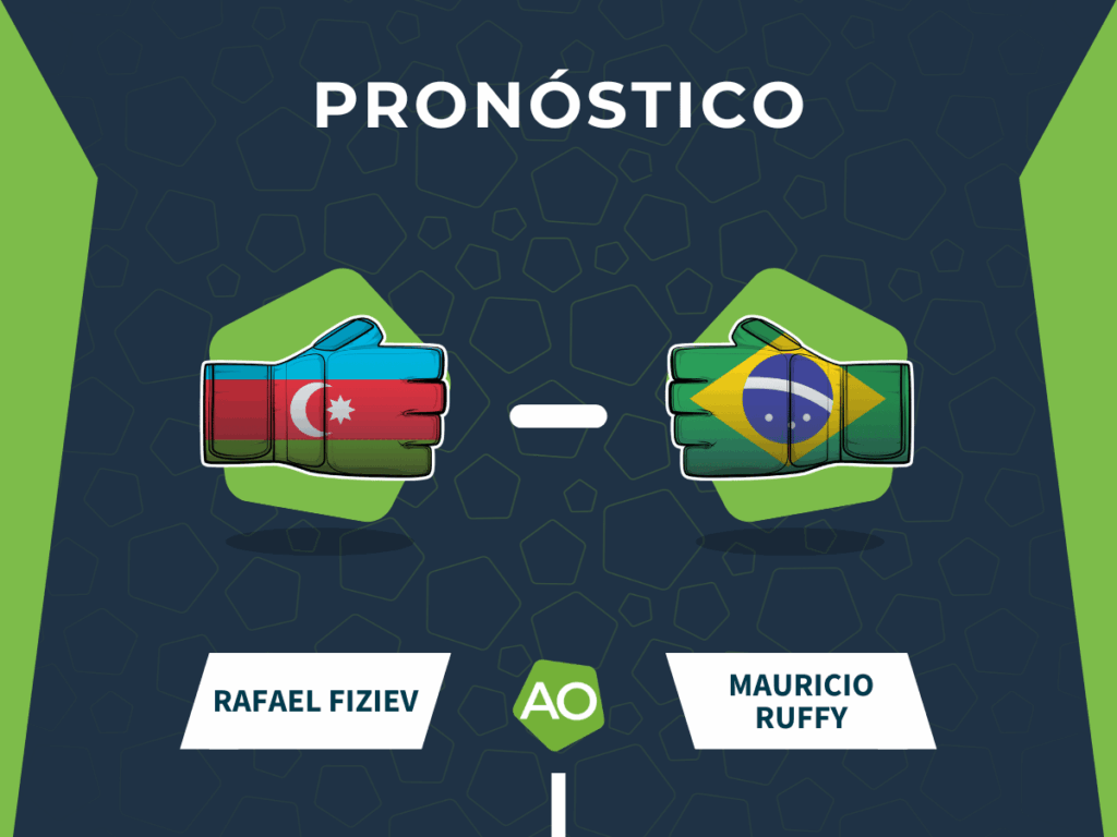Pronóstico combate Rafael Fiziev vs Mauricio Ruffy - UFC 325 (01/02/26)