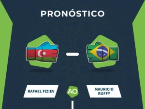 Pronóstico combate Rafael Fiziev vs Mauricio Ruffy - UFC 325 (01/02/26)