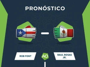 Pronóstico combate Rob Font vs Raul Rosas Jr - UFC 326 (08/03/26)