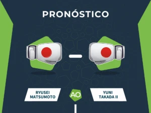 Pronóstico combate Ryusei Matsumoto vs Yuni Takada II (15/03/26)