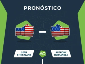 Pronóstico combate Sean Strickland vs Anthony Hernandez - UFC Fight Night (22/02/26)