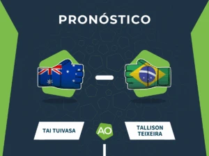 Pronóstico combate Tai Tuivasa vs Tallison Teixeira - UFC 325 (01/02/26)