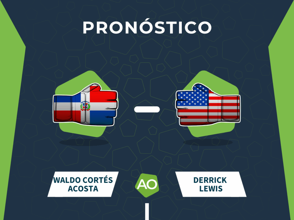 Pron&oacute;stico combate Waldo Cort&eacute;s Acosta vs Derrick Lewis - UFC 324 (25/01/26)