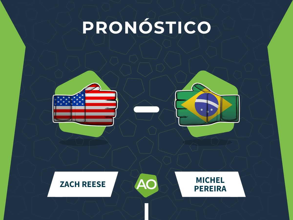 Pron&oacute;stico combate Zach Reese vs Michel Pereira - UFC Fight Night (22/02/26)