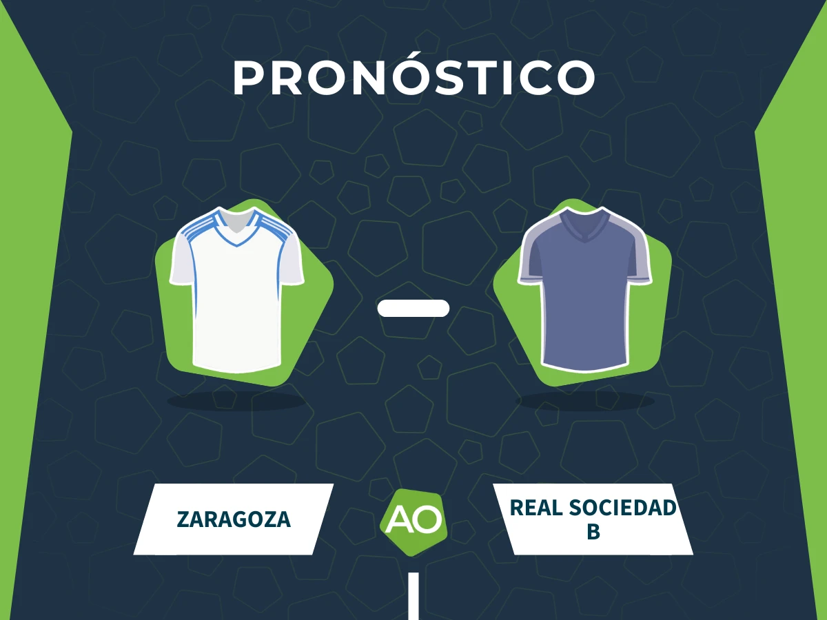 Pronóstico Zaragoza vs Real Sociedad B - LaLiga Hypermotion 2025/26