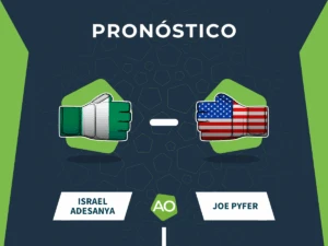 Pronóstico combate Israel Adesanya vs Joe Pyfer - UFC Fight Night (29/03/26)