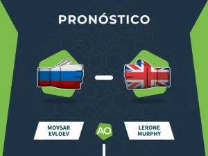 Pronóstico combate Movsar Evloev vs Lerone Murphy - UFC Fight Night (21/03/26)