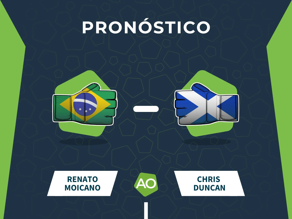 Pron&oacute;stico combate Renato Moicano vs Chris Duncan - UFC Fight Night (05/04/26)