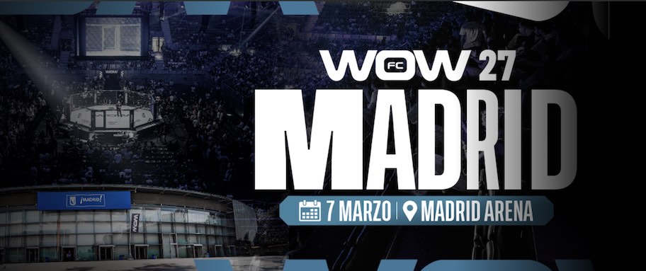 Imagen evento WOW 27 Madrid - Apuestas WOW FC