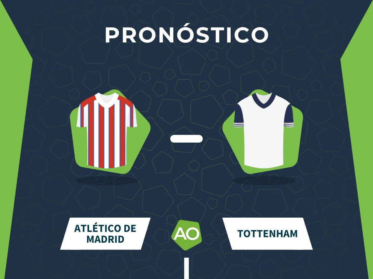Imagen destacada Pron&oacute;stico Atl&eacute;tico de Madrid vs Tottenham -Champions League 2025/26