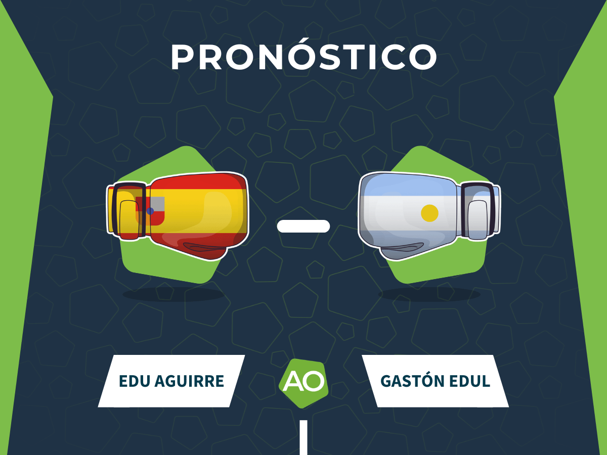 Pron&oacute;stico de la pelea Edu Aguirre vs Gast&oacute;n Edul (25/07/26)