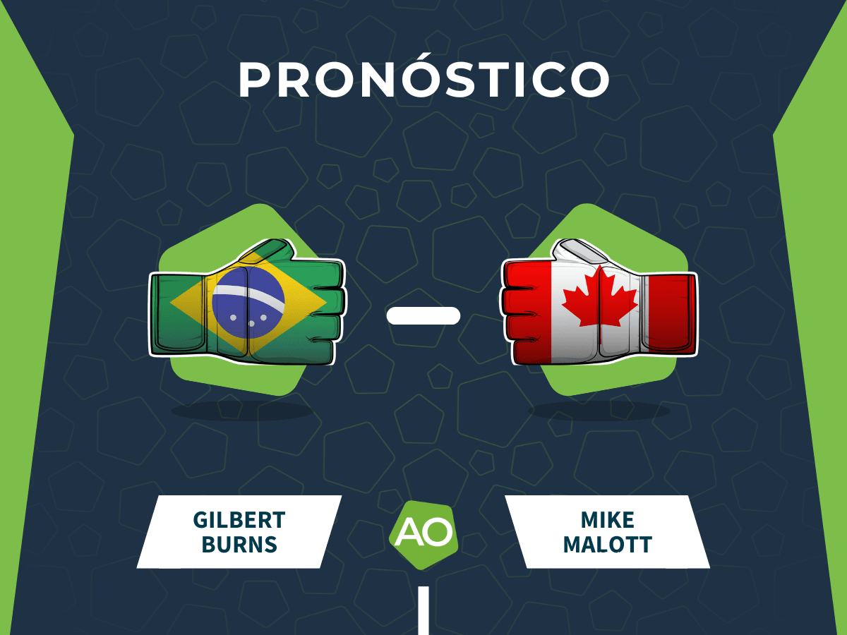 pronostico gilbert burns vs mike malott 19/04/26