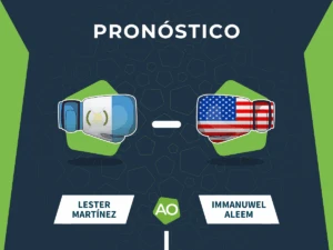 Pronóstico combate Lester Martinez vs Immanuwel Aleem (21/03/26)