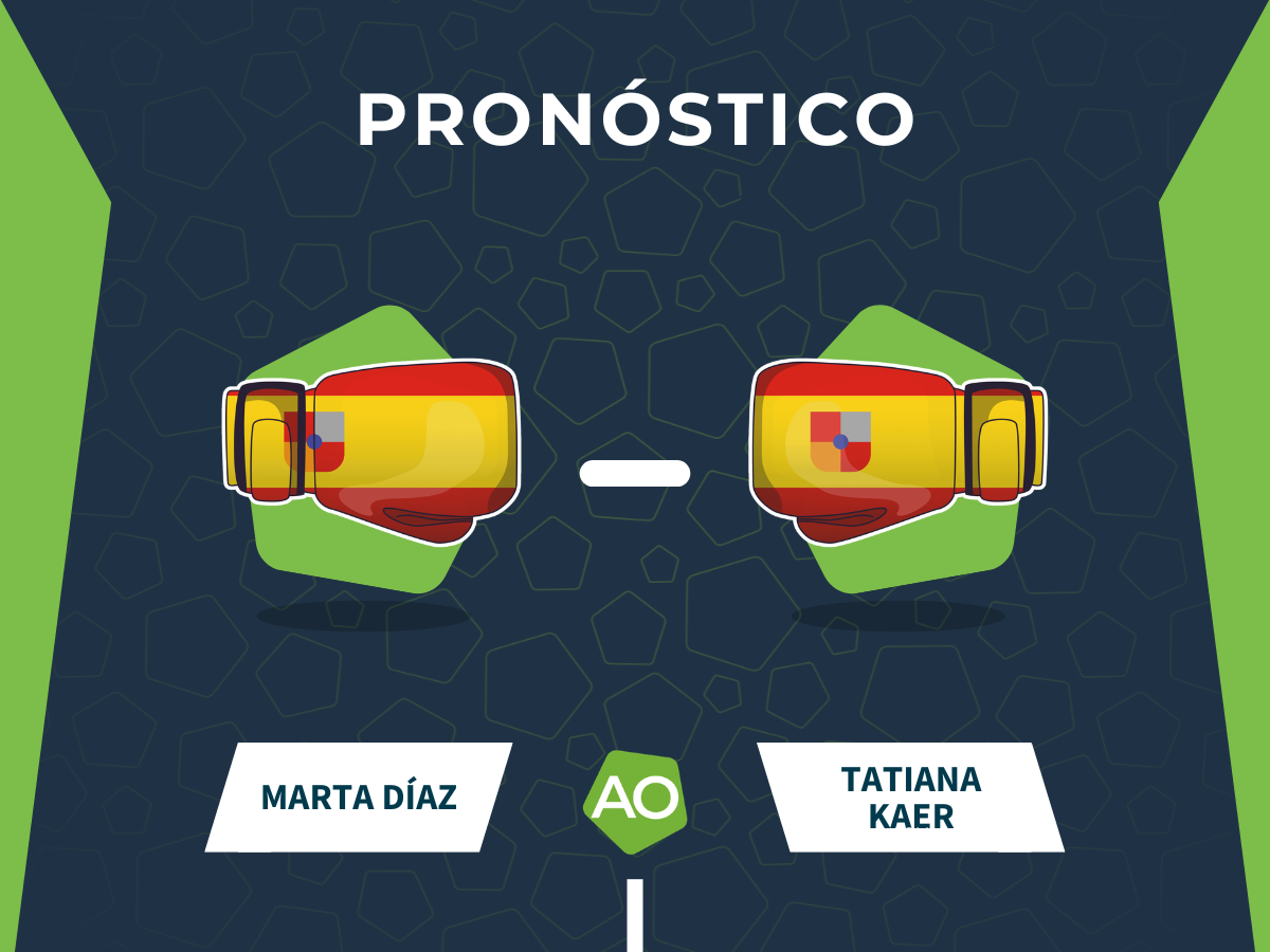 Pronóstico de la pelea Marta Díaz vs Tatiana Kaer (27/07/26)