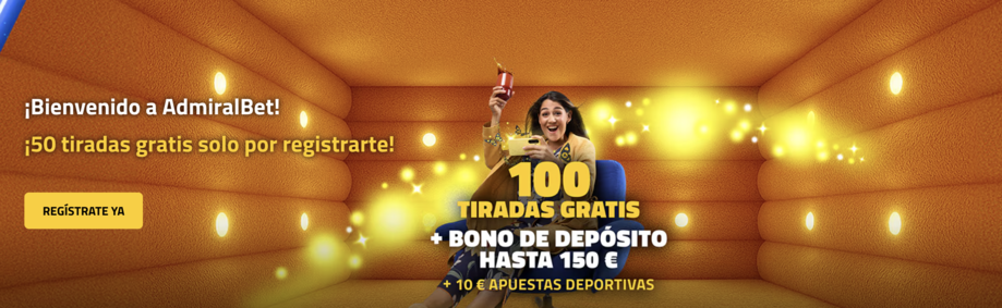 admiralbet casino bono sin deposito giros gratis