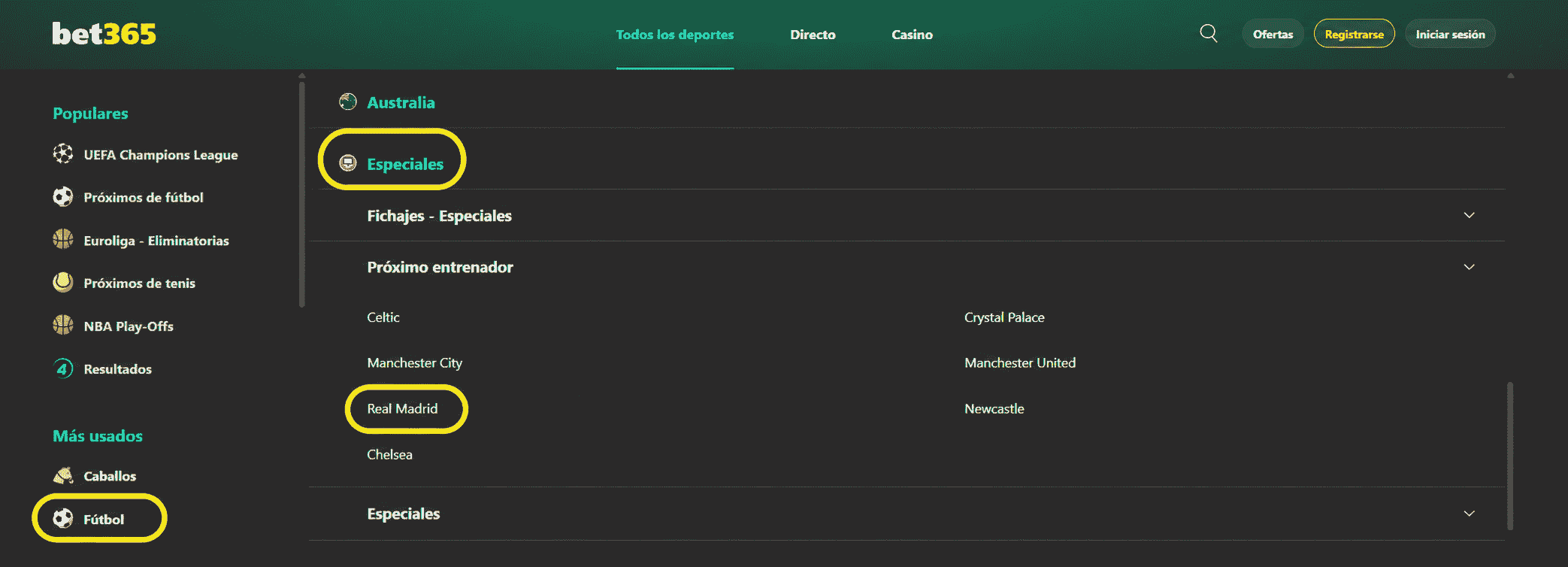 apuestas proximo entrenador real madrid
