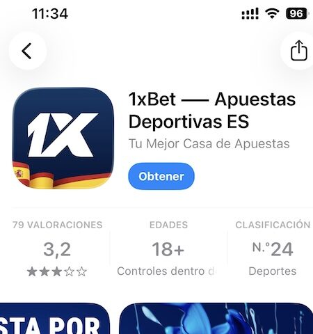 Screenshot of the mobile website interface on a smartphone
